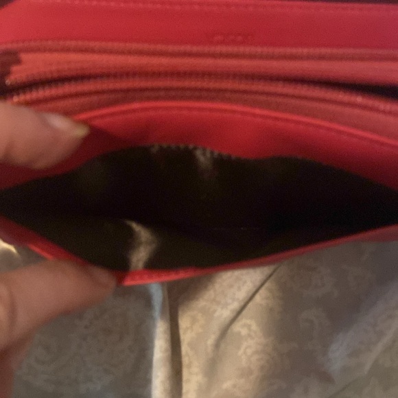 Bosca Buttery Soft Leather Signature Zip Around Clutch Wallet purse - Picture 5 of 8